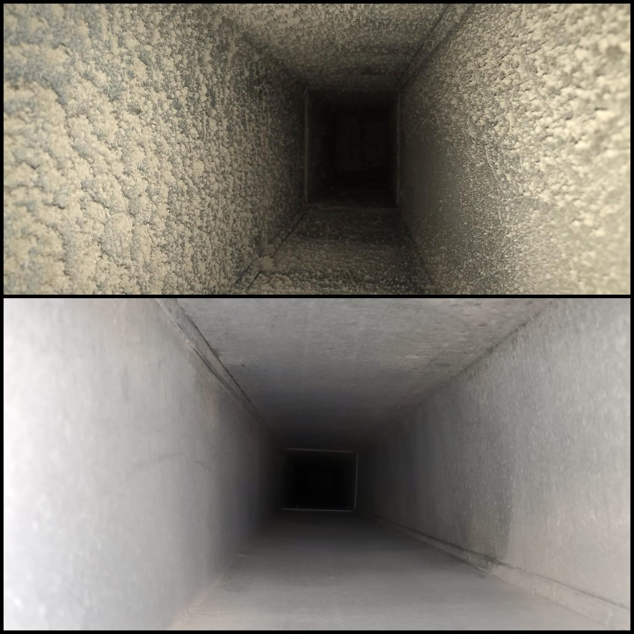 Website before and after (2) Supply Ducts Before and After Safe House Visit